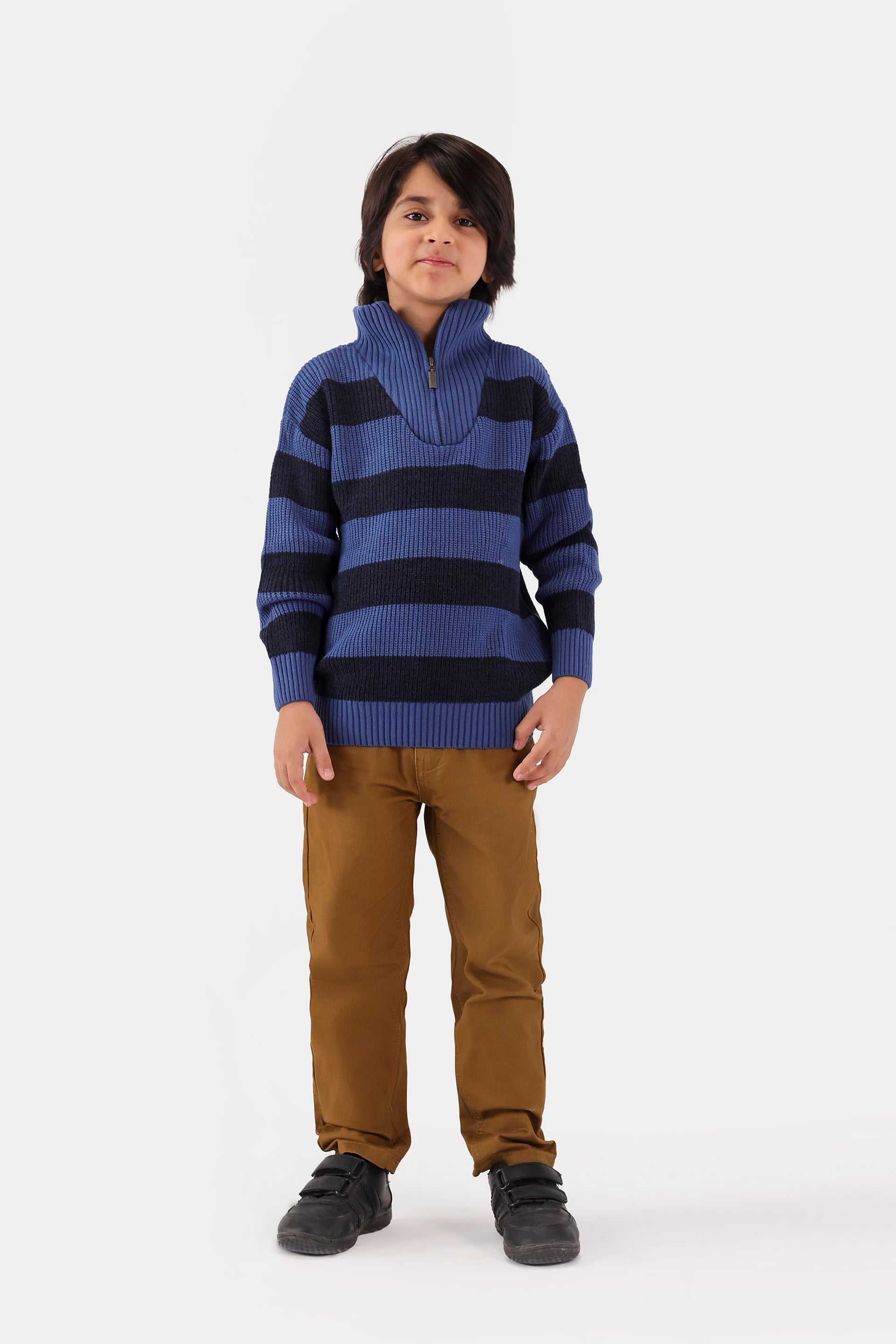 Quarter Zip Sweater - Cougar Clothing