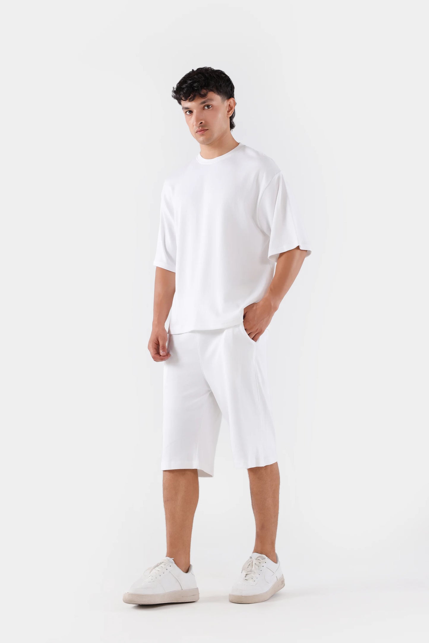 Relaxed Fit Knit Shorts - Cougar Clothing