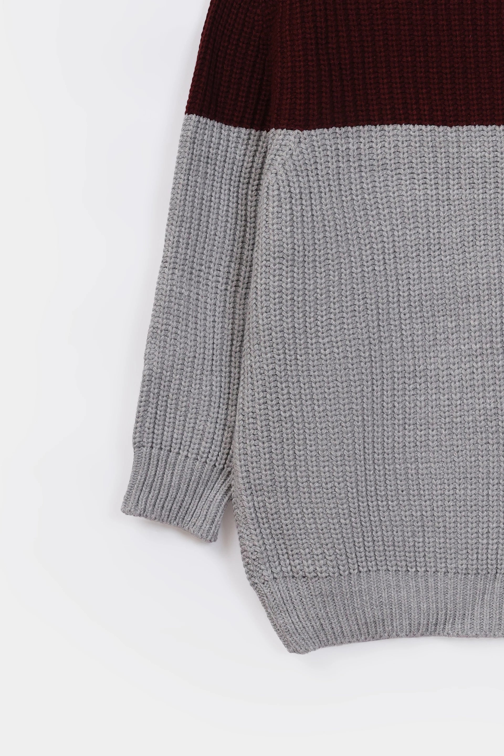 Purl Knit Sweater - Cougar Clothing