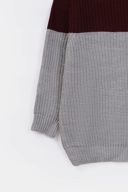 Purl Knit Sweater - Cougar Clothing