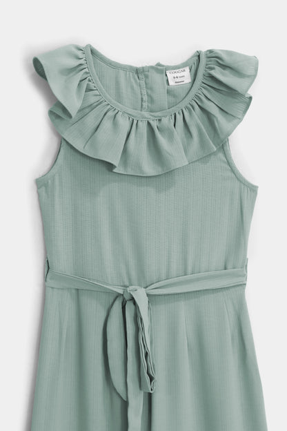 Belted Jumpsuit - Cougar Clothing