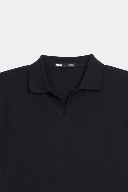Relaxed Johnny Collar Polo - Cougar Clothing
