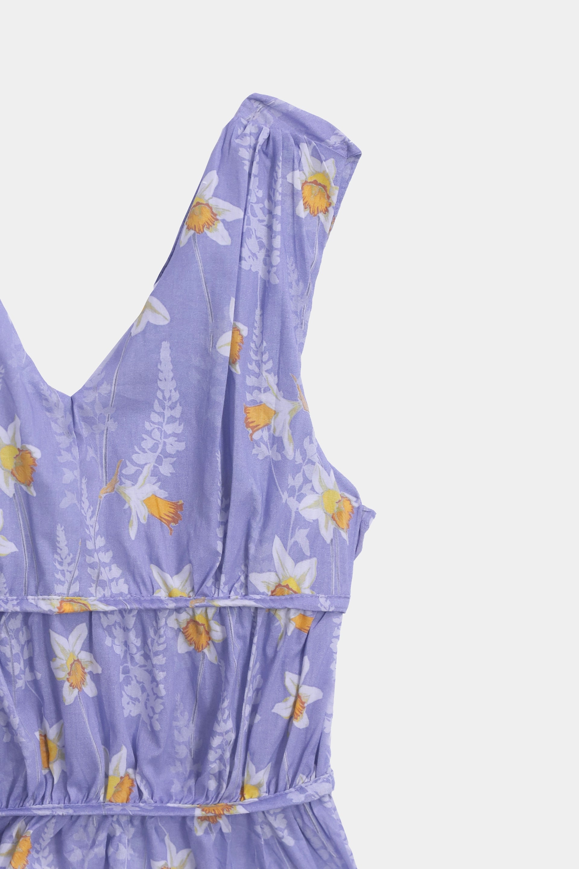 Sleeveless Floral Printed Top - Cougar Clothing