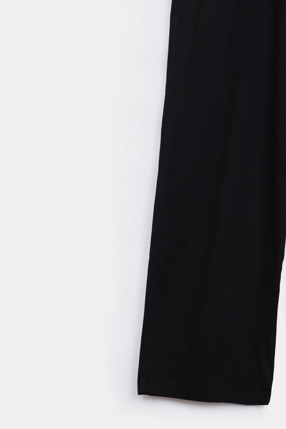 Wide Leg Pleated Trousers - Cougar Clothing