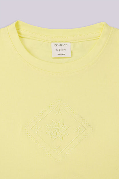 Embroidered Box Fit T-Shirt - Cougar Clothing