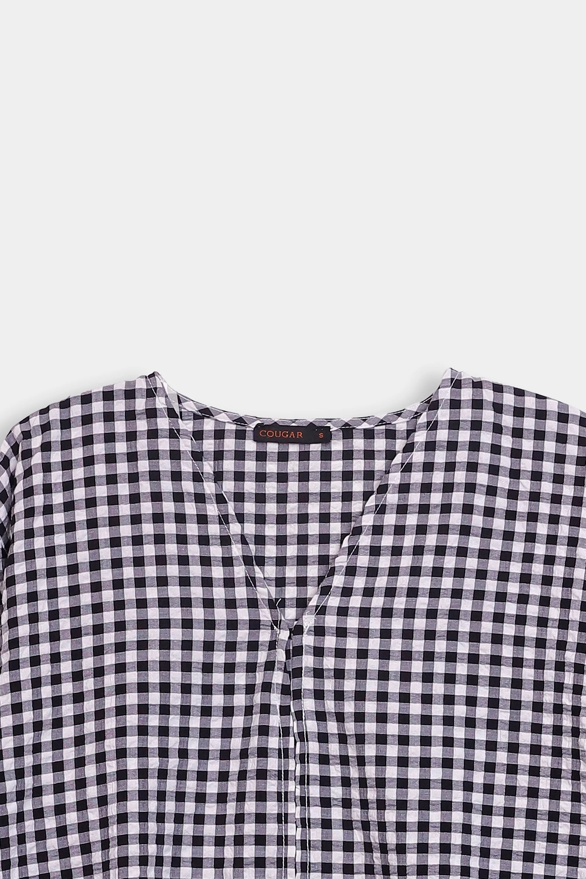 Checkered Top - Cougar Clothing