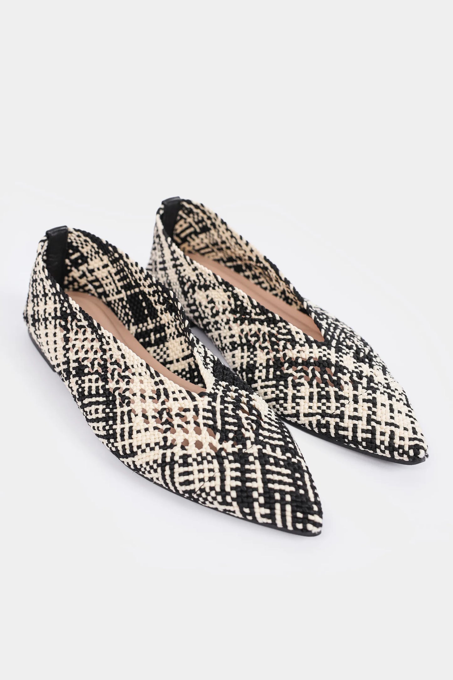 Textured Ballet Flats - Cougar Clothing