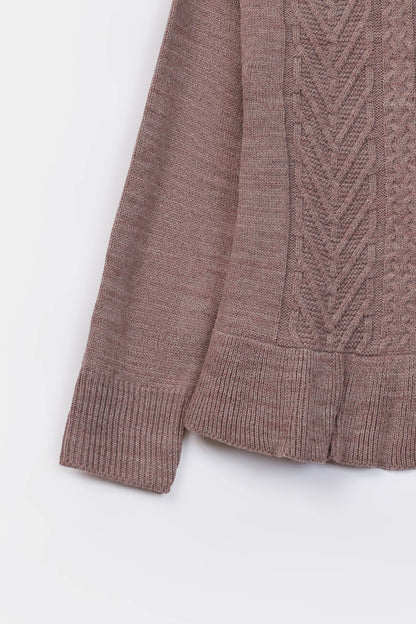 Textured Knit Sweater - Cougar Clothing