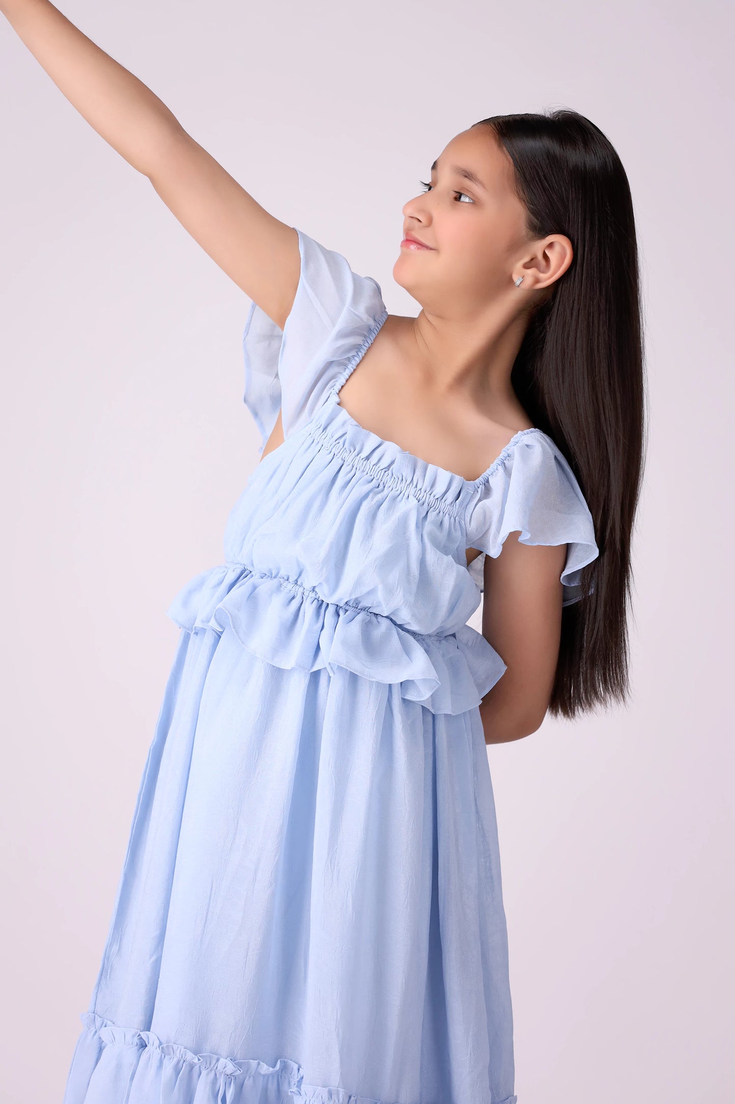 Ruffle Dress - Cougar Clothing