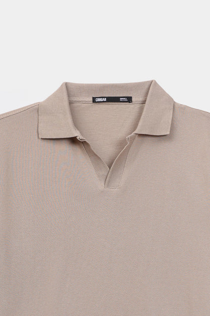 Relaxed Johnny Collar Polo - Cougar Clothing