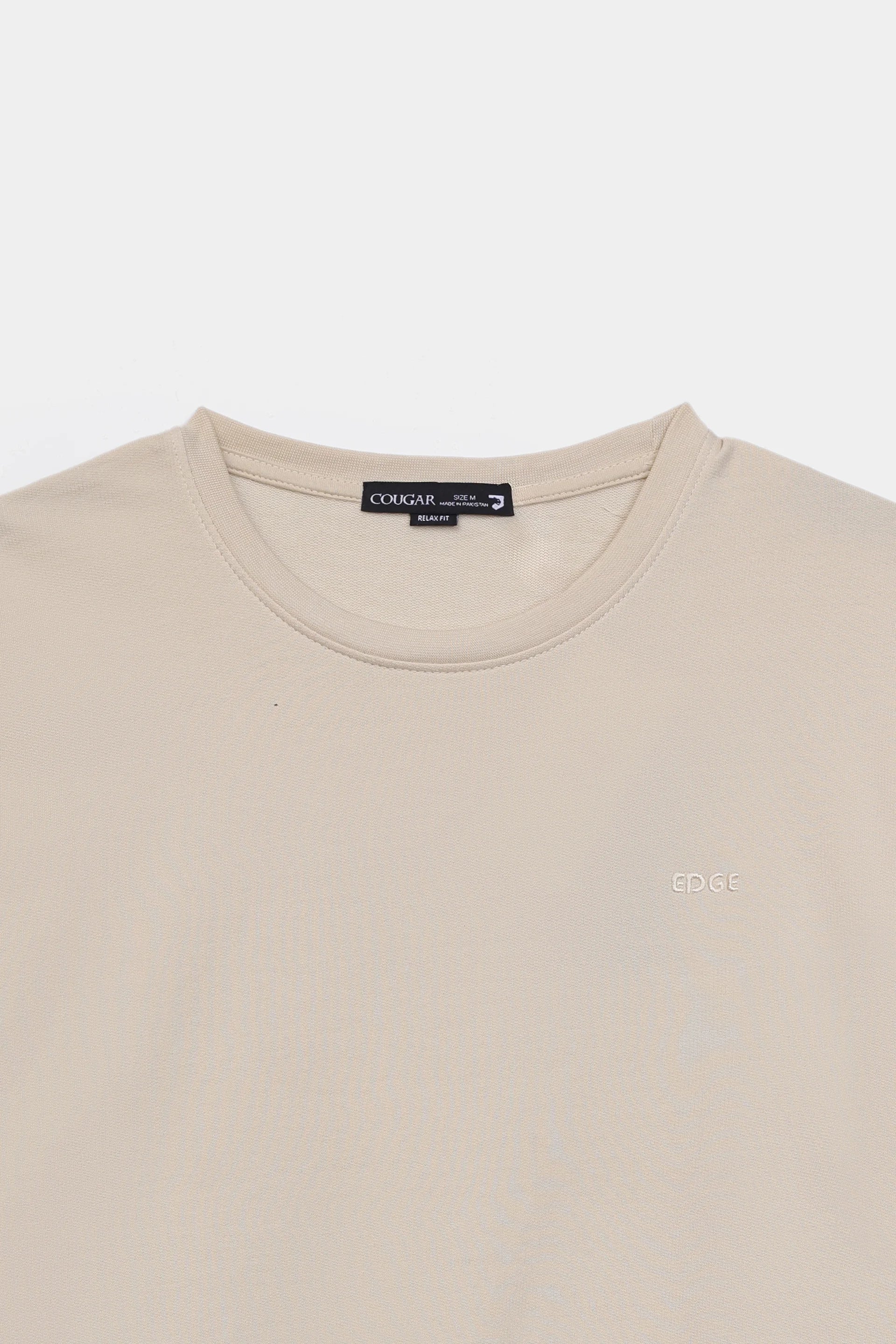 Relaxed Fit Terry T-Shirt - Cougar Clothing