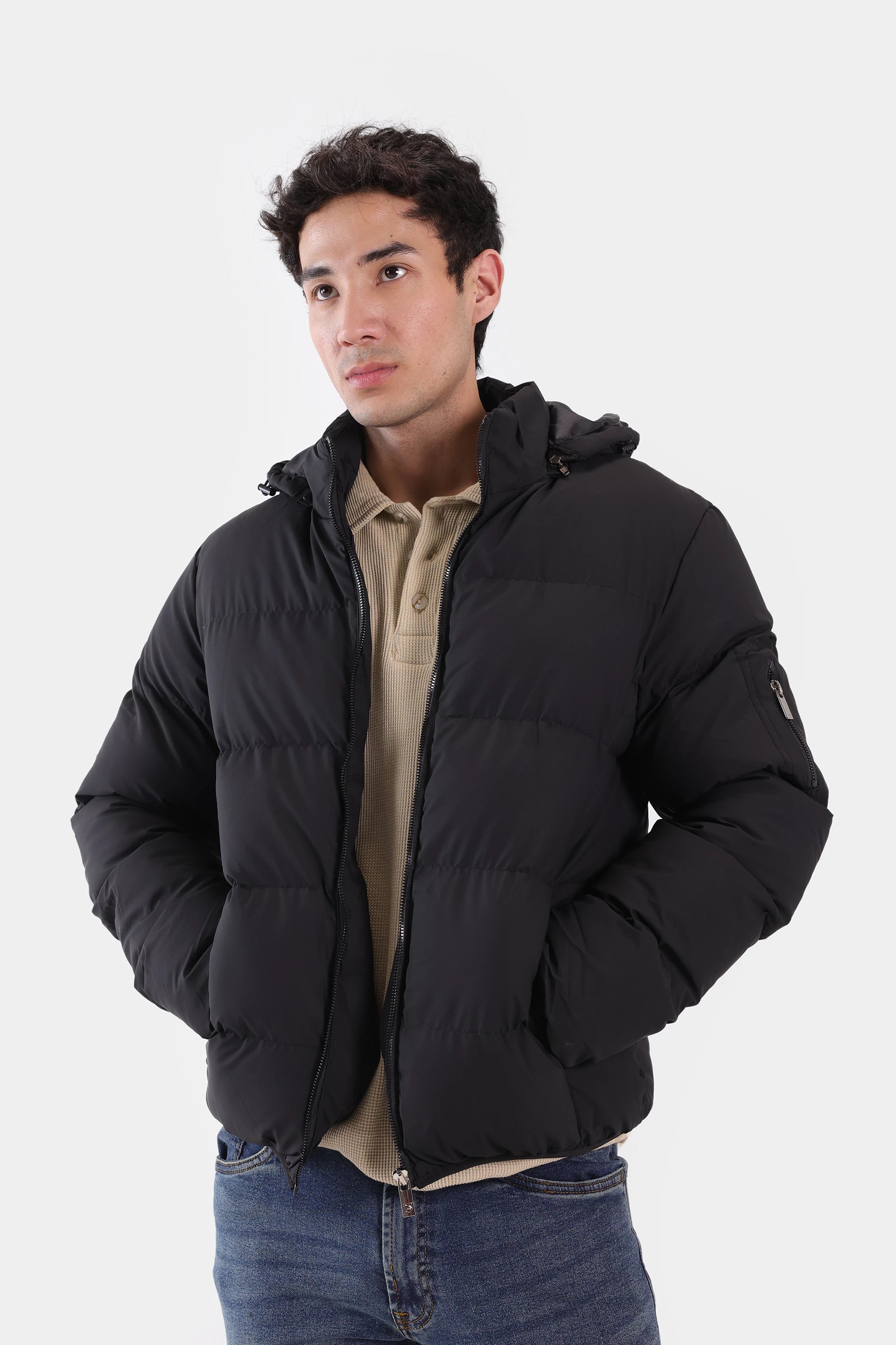 Quilted Puffer Jacket - Cougar Clothing