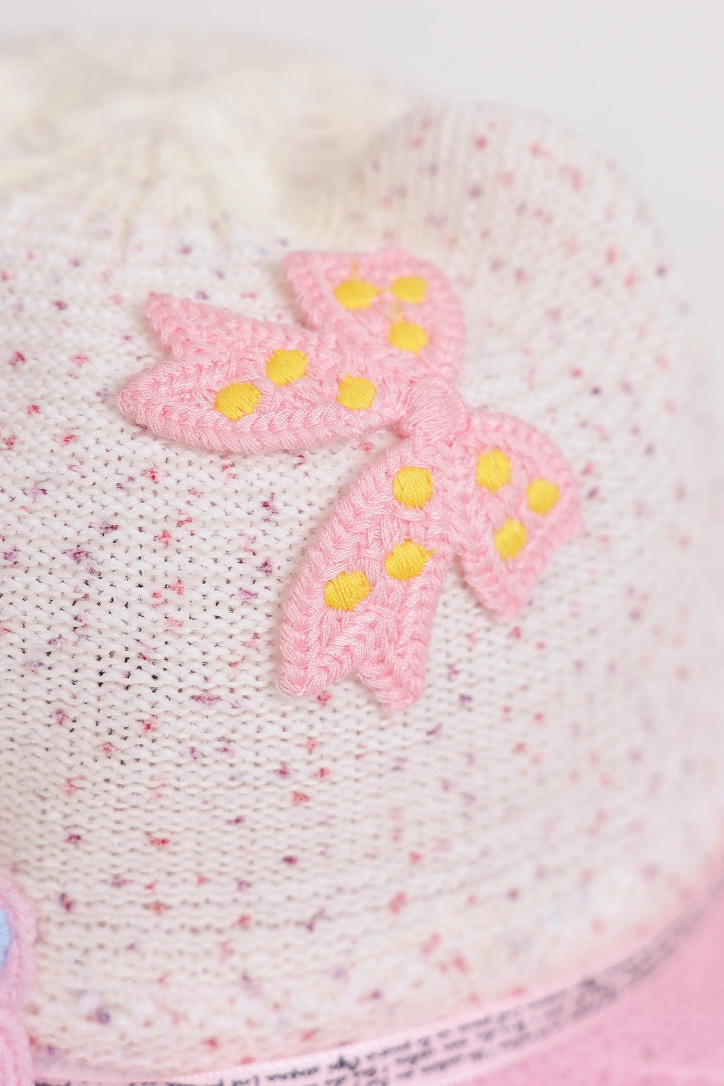 Textured Hat With Embroidered Motifs - Cougar Clothing