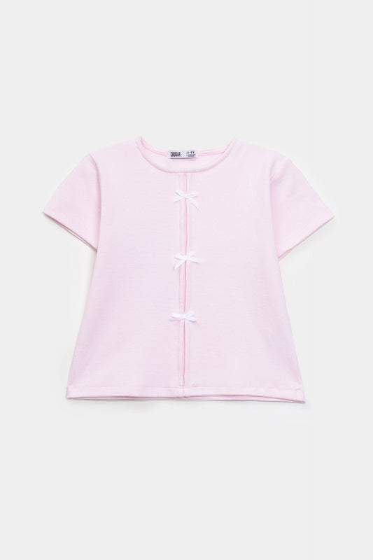 Bow-Front T-Shirt - Cougar Clothing