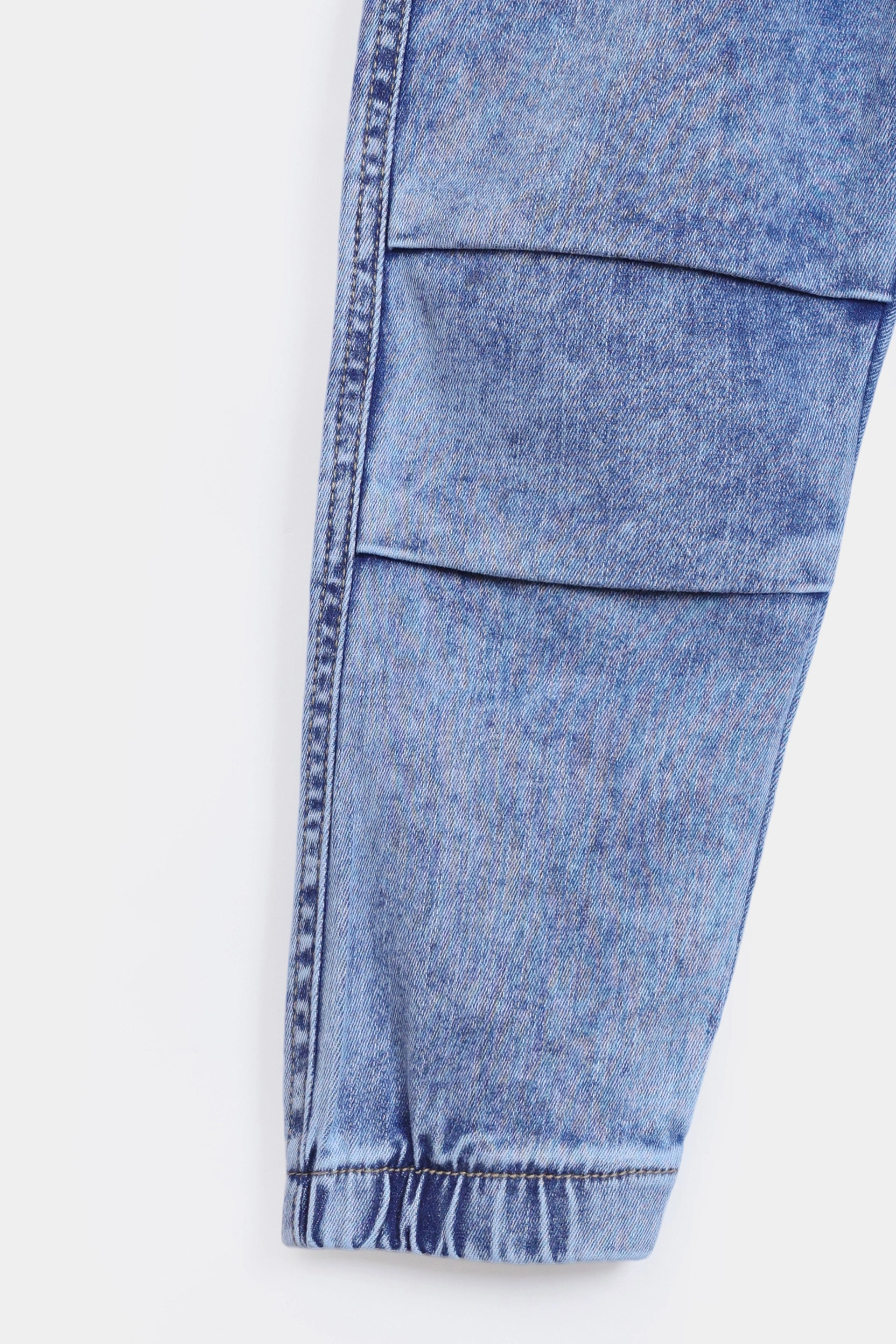 Drawstring Panel Jeans - Cougar Clothing