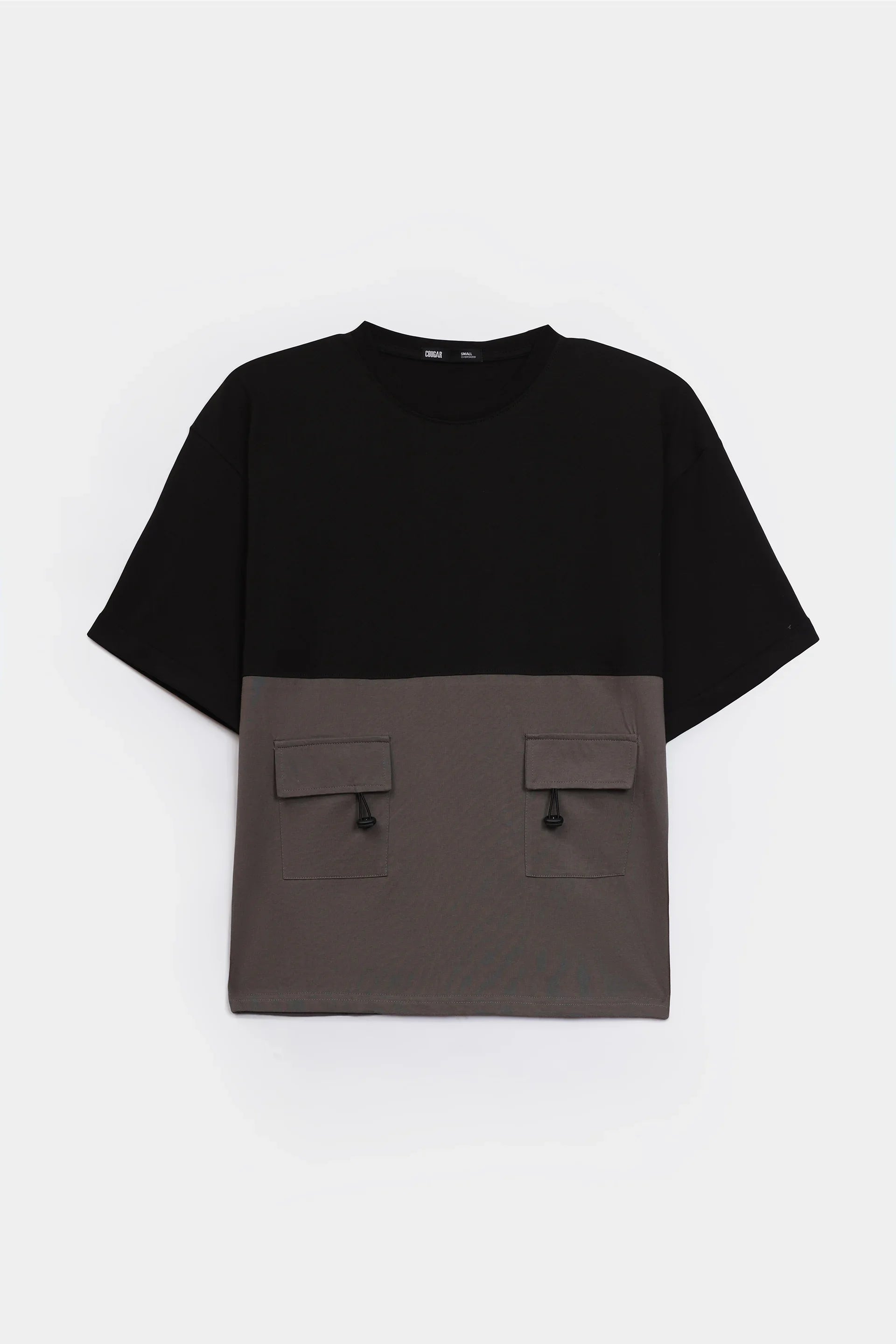 Oversized T-Shirt With Flap Pockets - Cougar Clothing