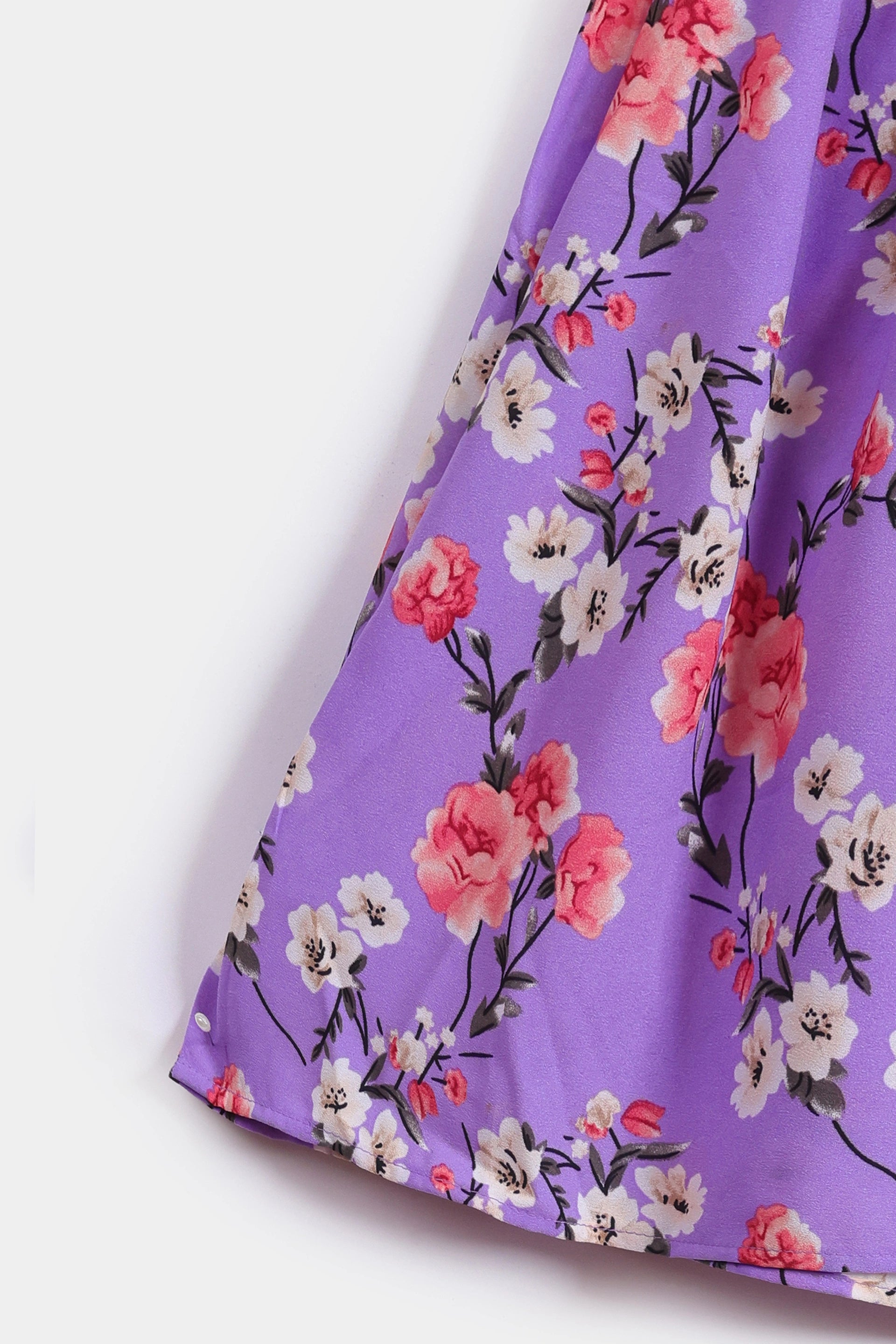 Printed Flared Top - Cougar Clothing