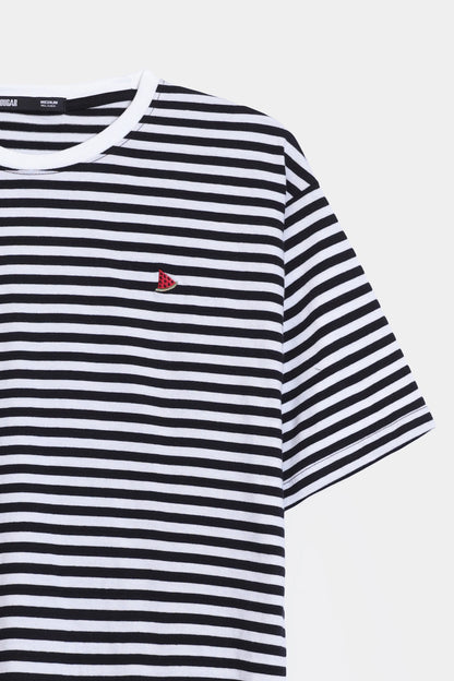 Relaxed Striped T-Shirt - Cougar Clothing
