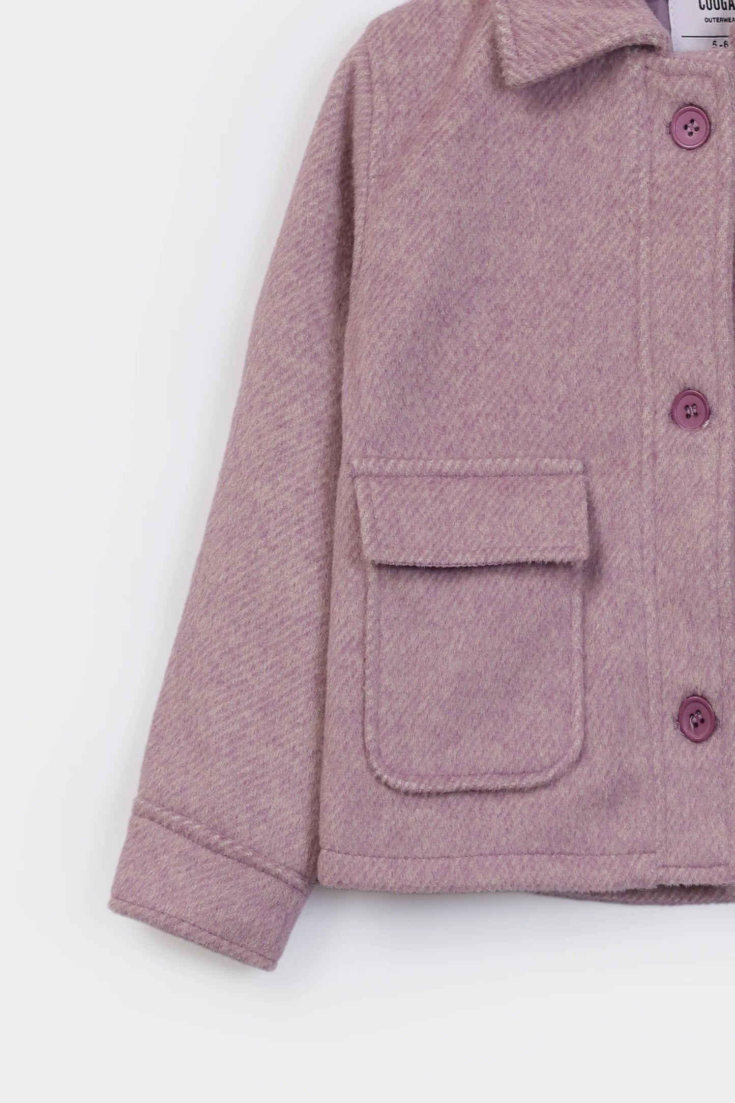 Textured Twill Flap Jacket - Cougar Clothing