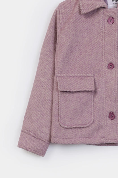 Textured Twill Flap Jacket - Cougar Clothing