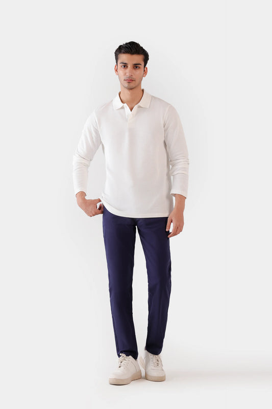 Honeycomb Knit Polo - Cougar Clothing