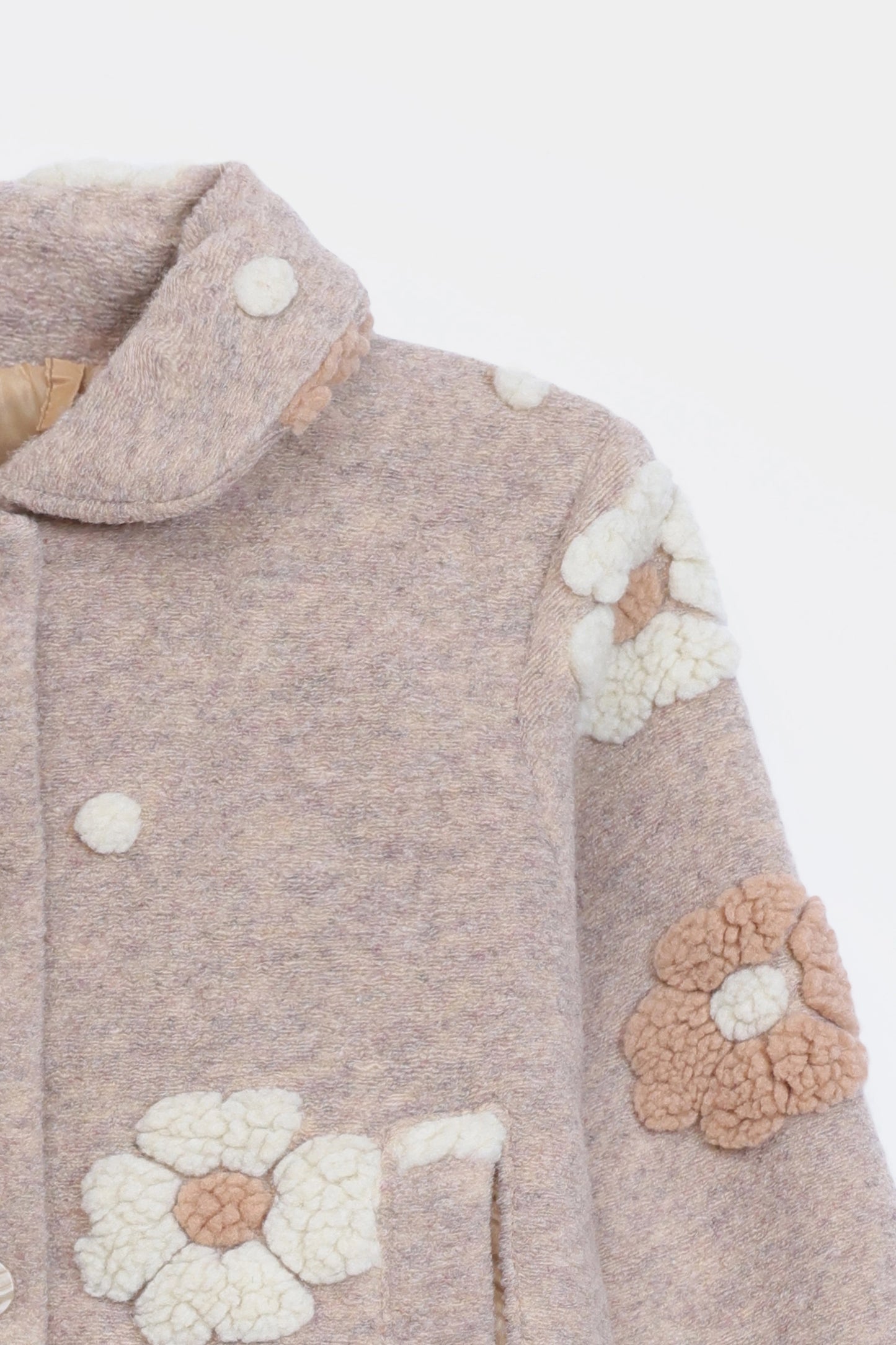 Floral Textured Jacket - Cougar Clothing