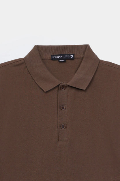 Relaxed Pique Polo - Cougar Clothing