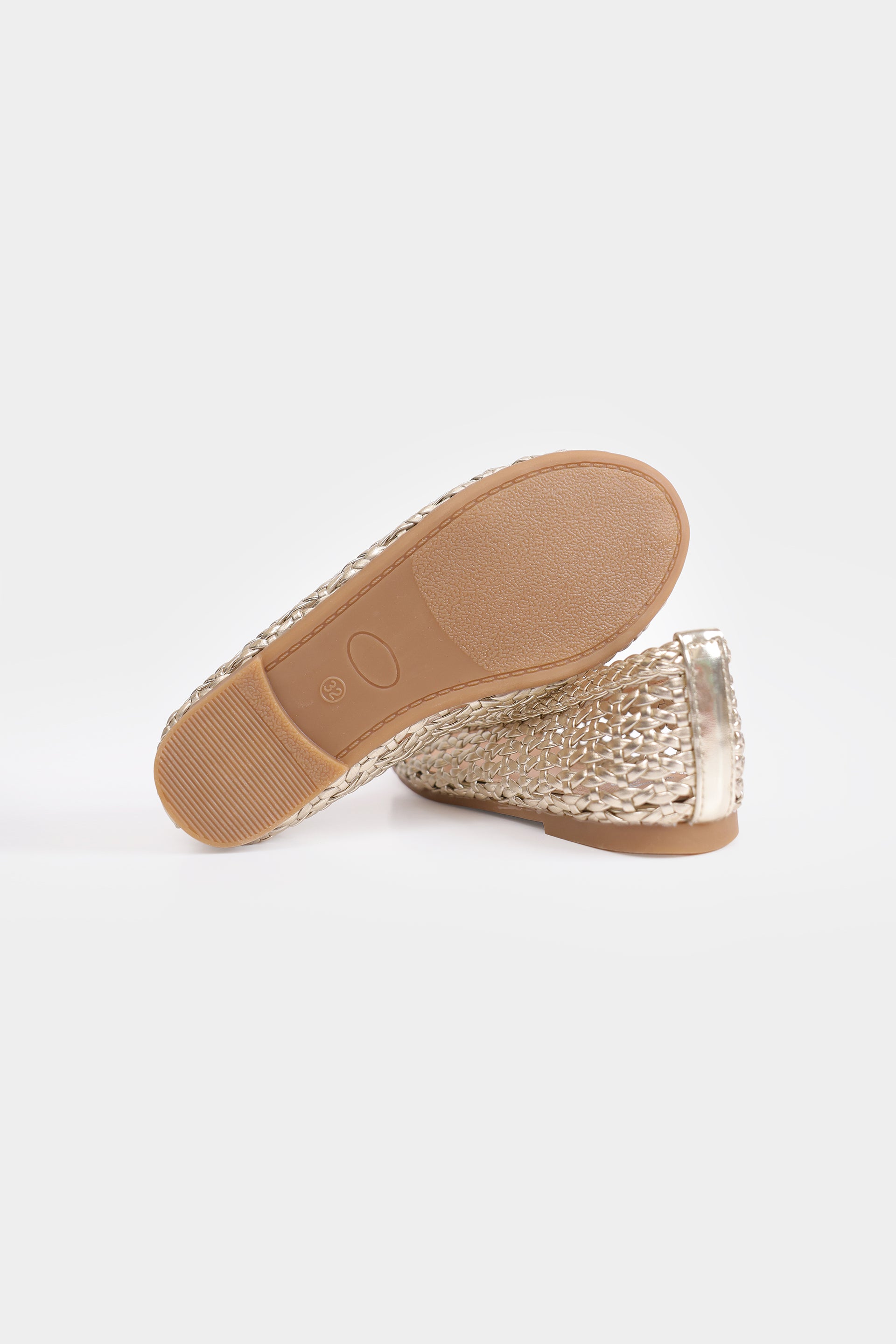 Braided Ballet Flats - Cougar Clothing