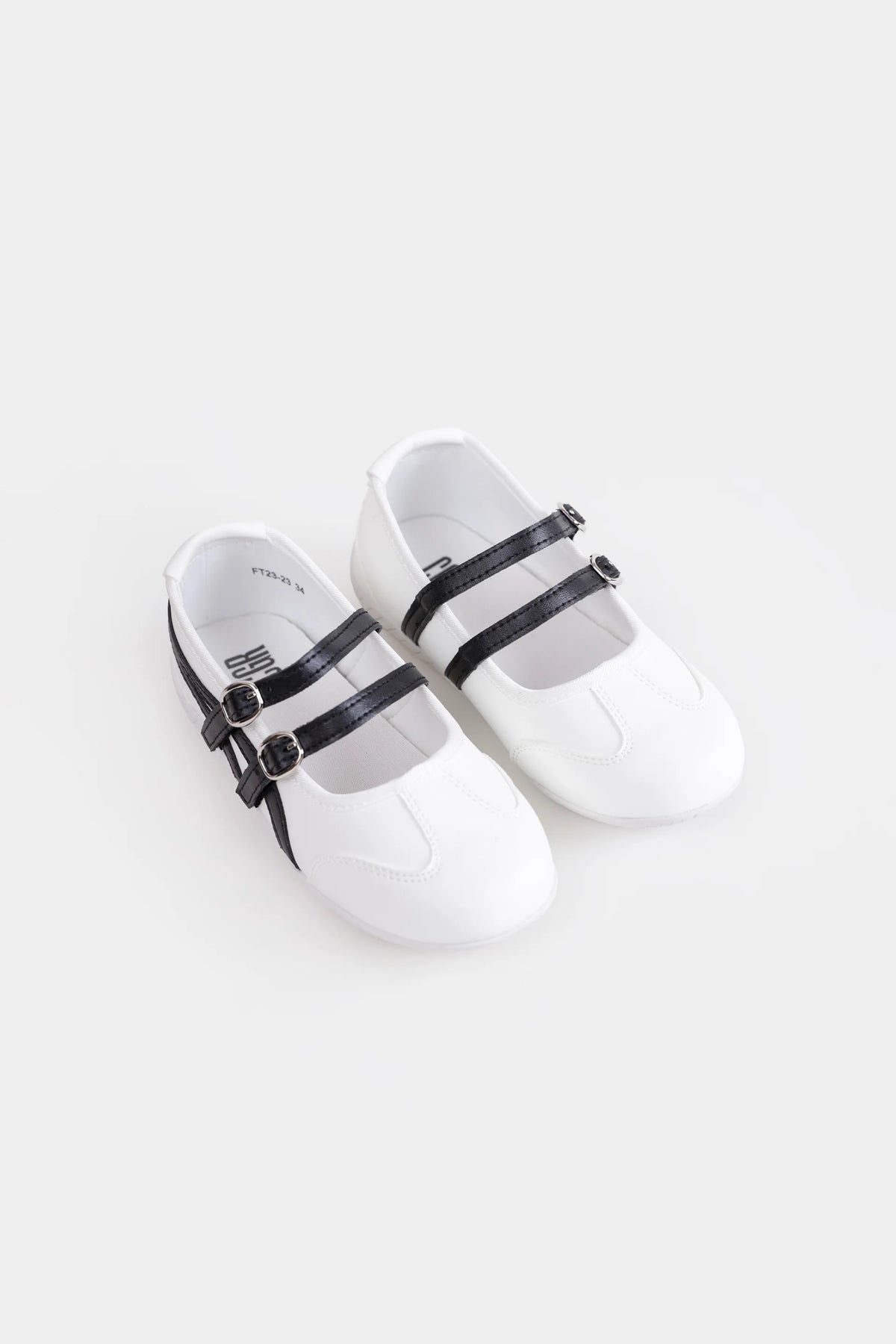 Dual Buckle Ballet Flats - Cougar Clothing