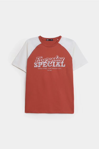 Raglan Graphic T-Shirt - Cougar Clothing