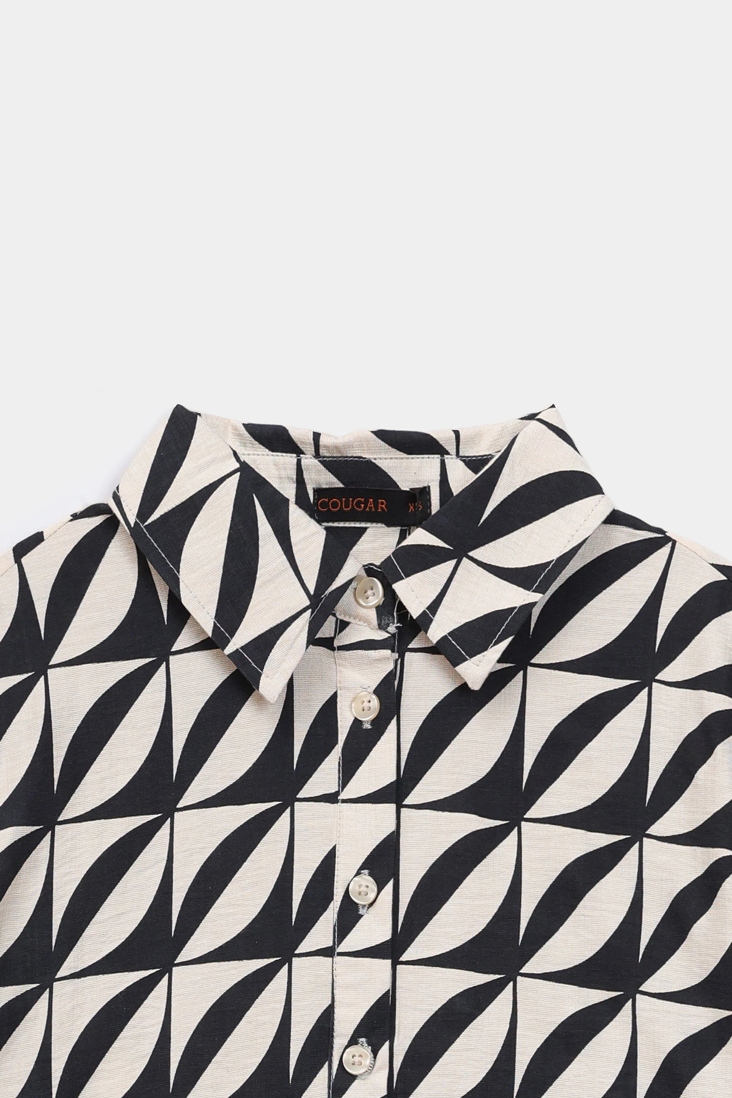 Viscose Blend Printed Shirt - Cougar Clothing