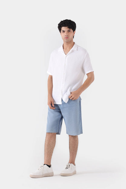 Textured Resort Collar Shirt - Cougar Clothing