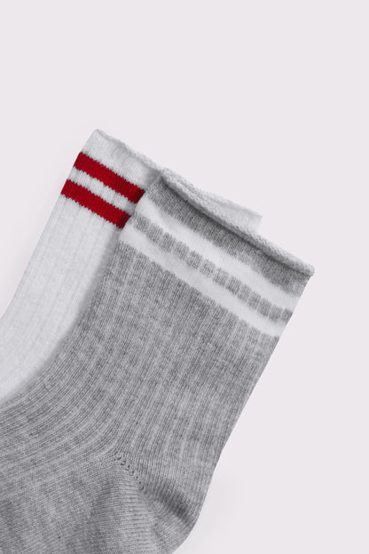 Pack of 2 Crew Socks - Cougar Clothing