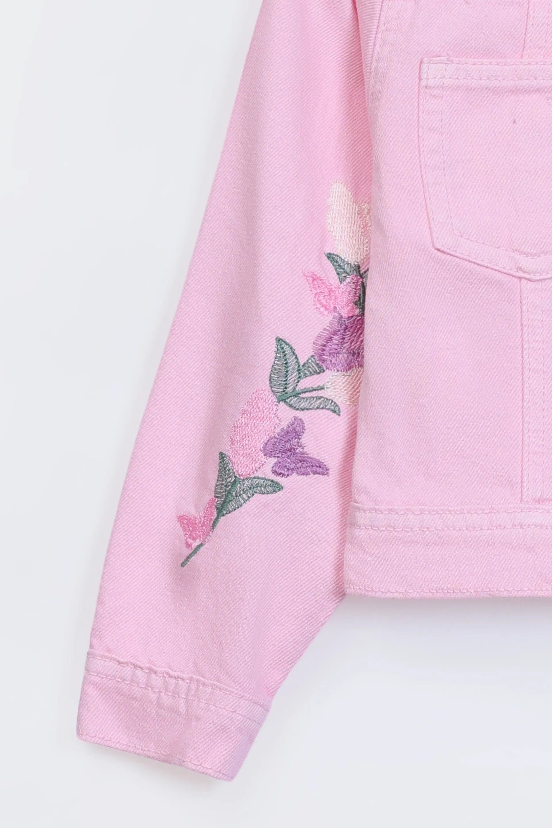 Floral Embroidered Jacket - Cougar Clothing