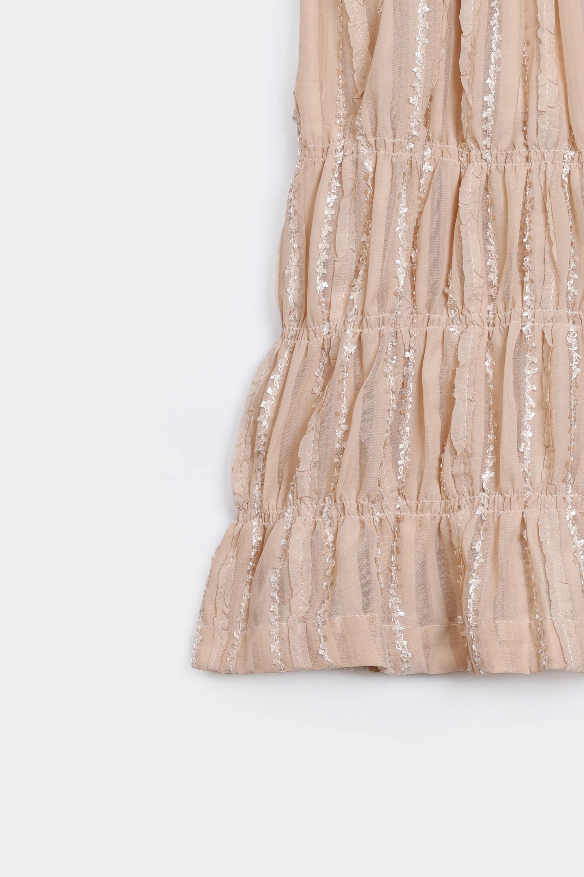 Embellished Tiered Top - Cougar Clothing