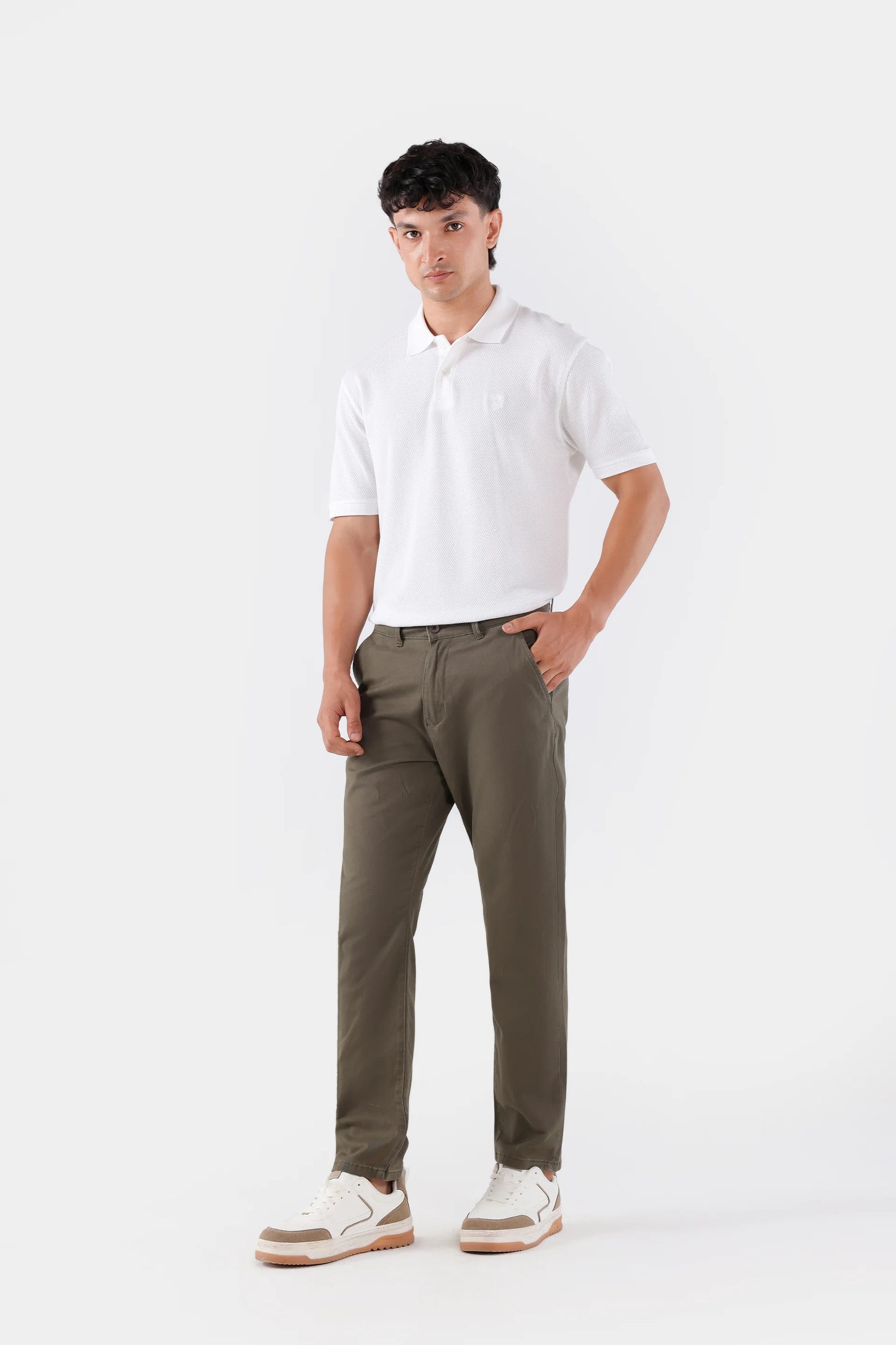 Straight Fit Chino Pants - Cougar Clothing