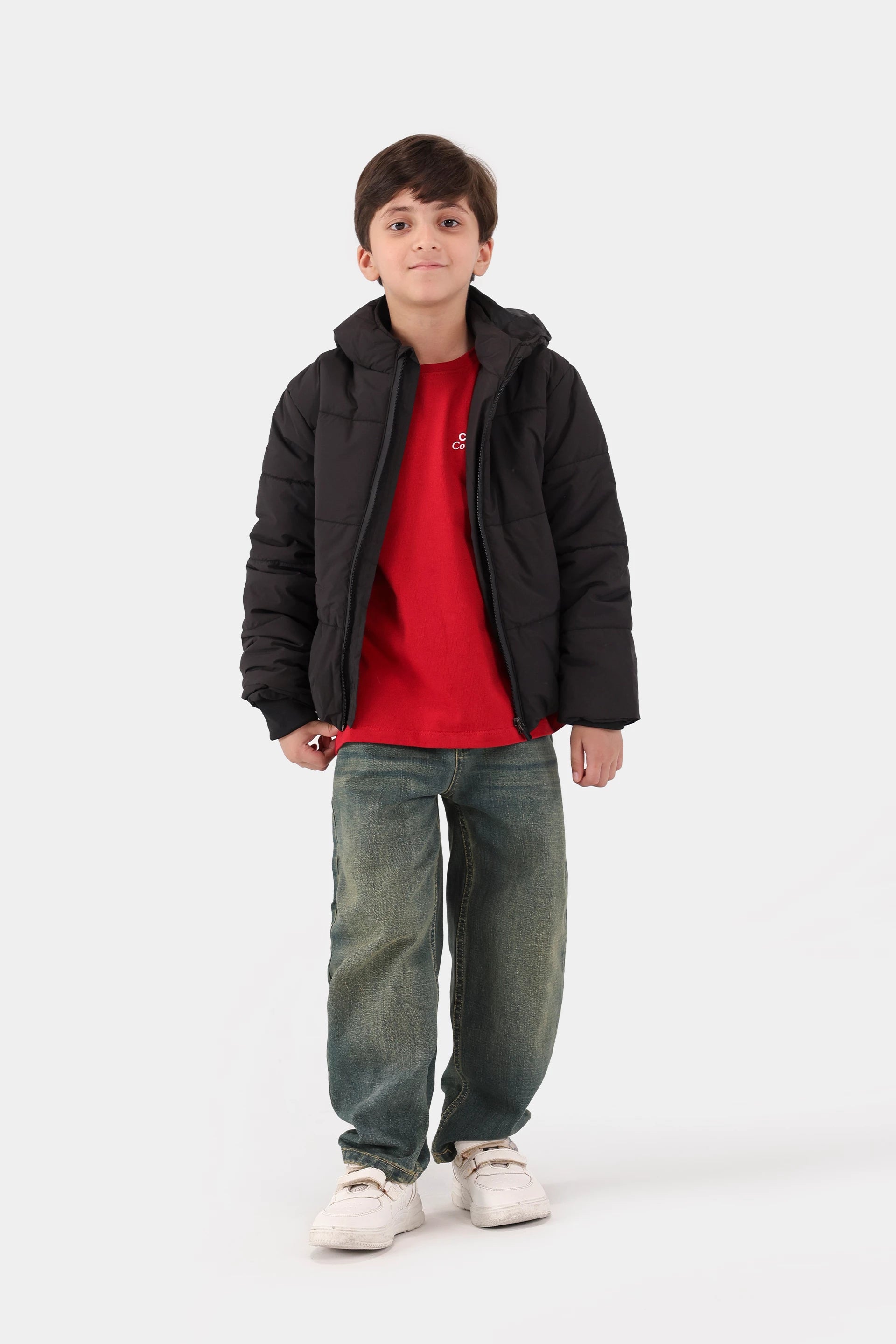 Hood Jacket With Zipper Pockets - Cougar Clothing