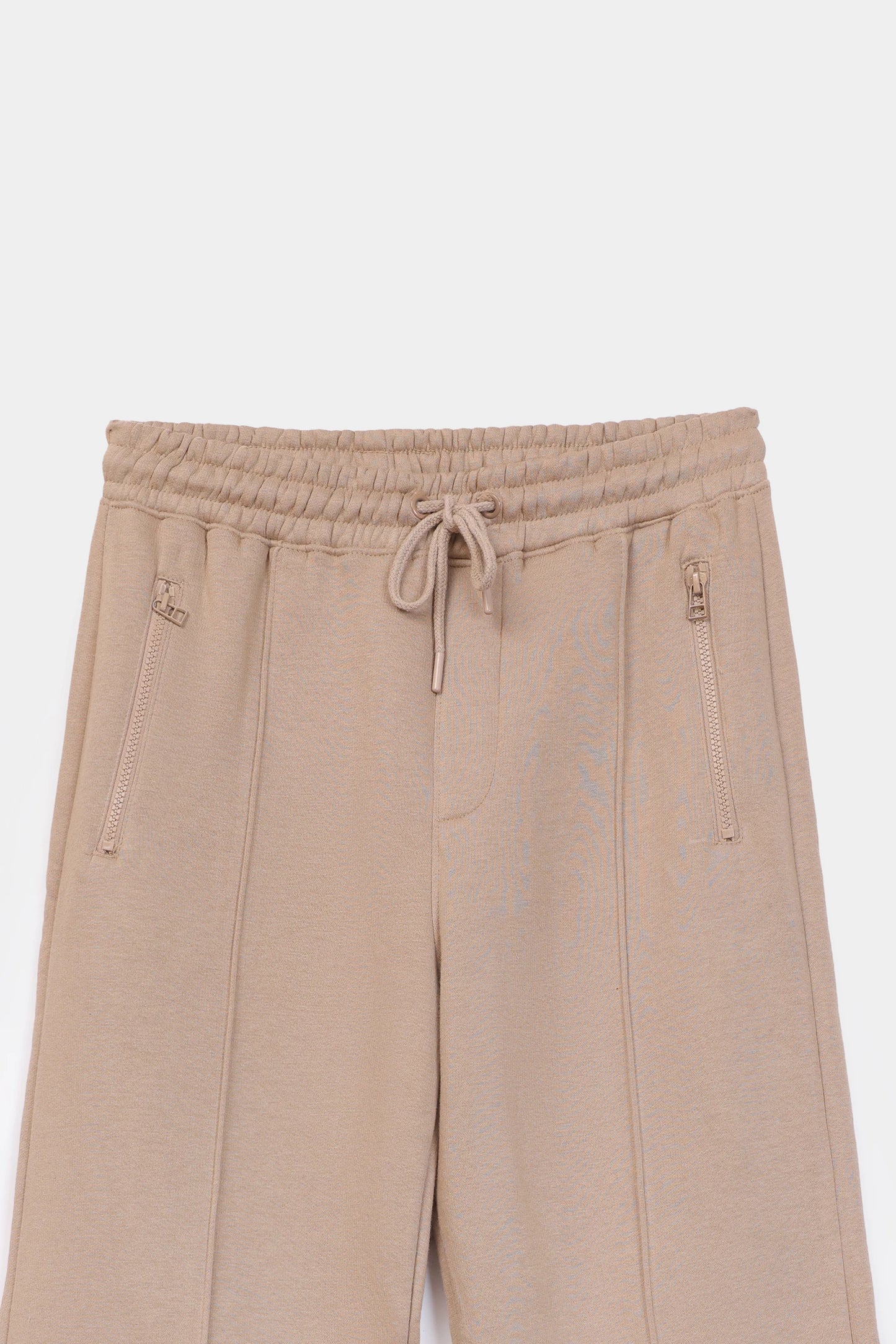 Pleated Trousers With Zipper Pockets - Cougar Clothing