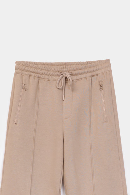 Pleated Trousers With Zipper Pockets - Cougar Clothing