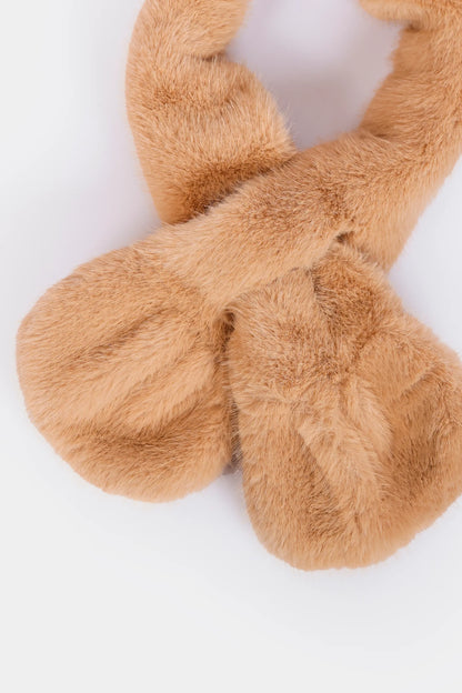 Fluffy Pull-Through Scarf - Cougar Clothing