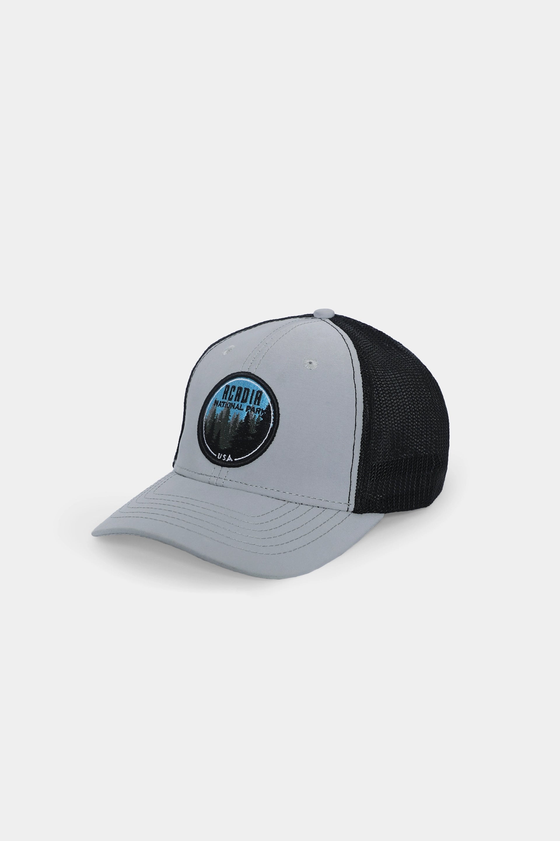 Grey Mesh Panel P-Cap - Cougar Clothing