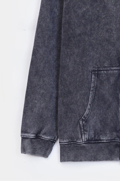Garment-Dyed Zipper Hoodie - Cougar Clothing