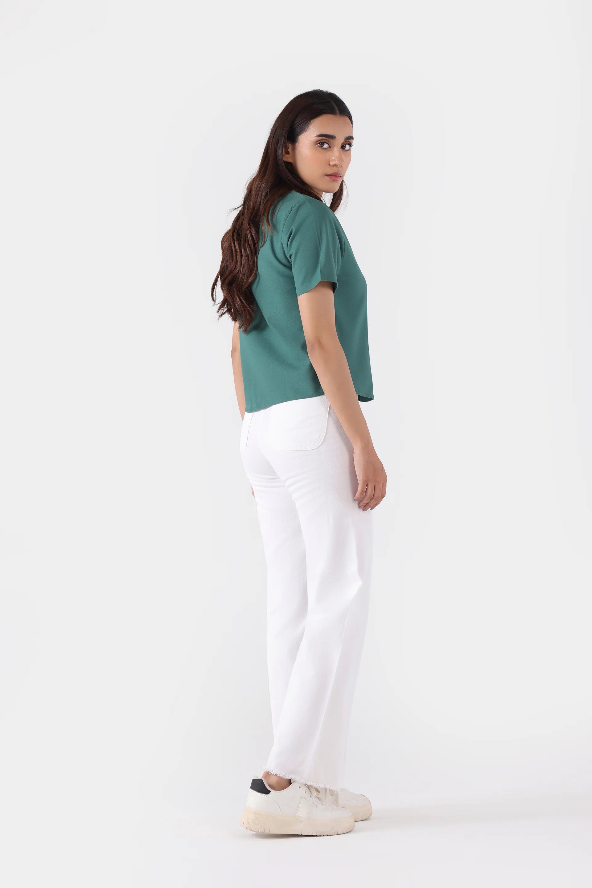 Button Front Top - Cougar Clothing