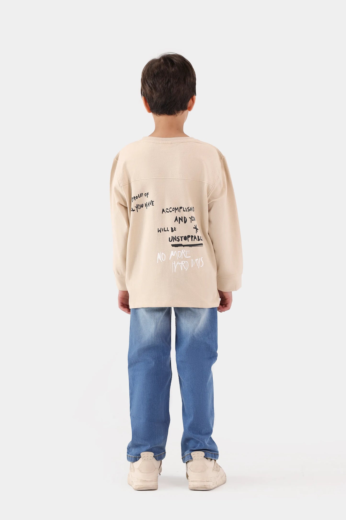 Slogan Print T-Shirt - Cougar Clothing