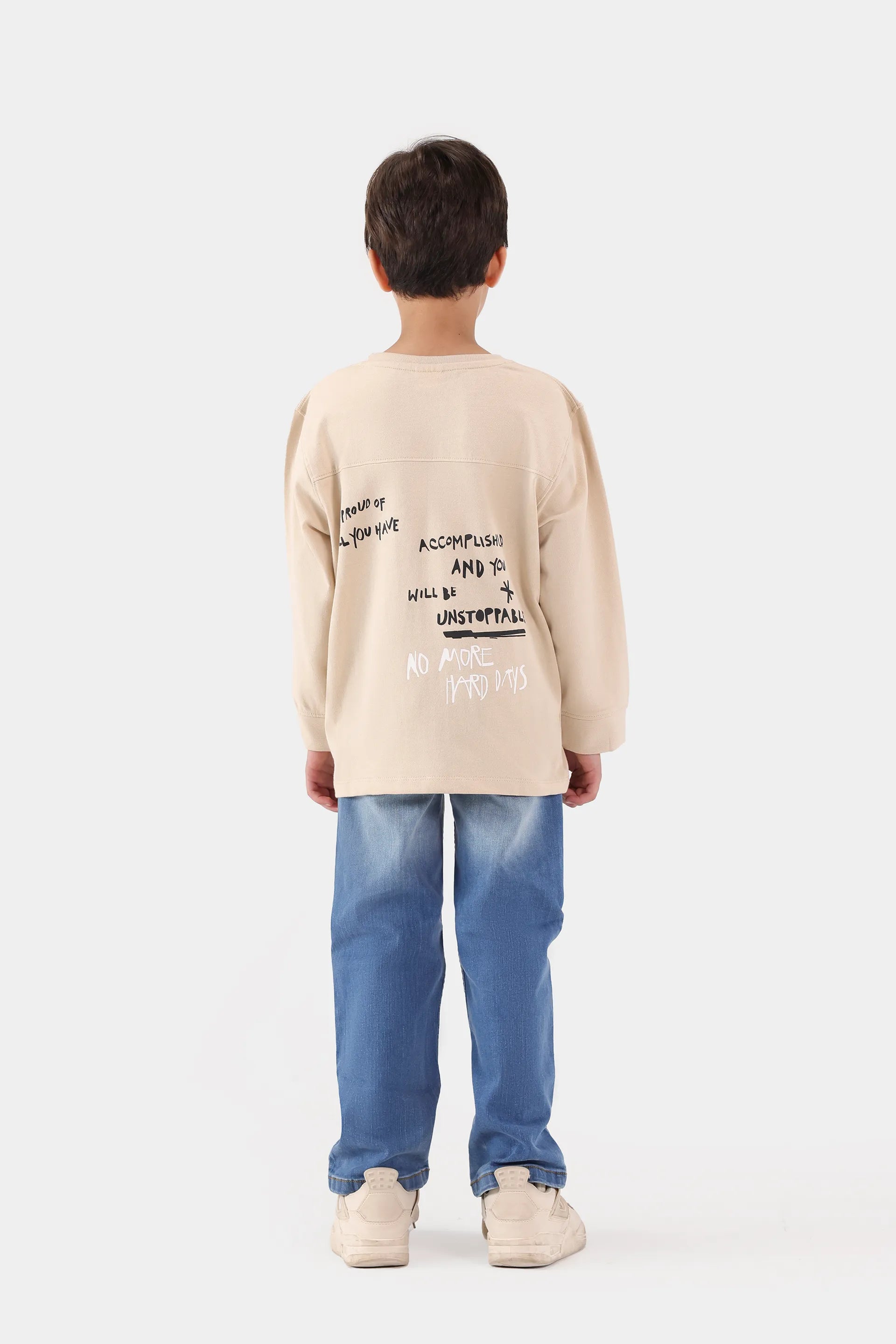 Slogan Print T-Shirt - Cougar Clothing