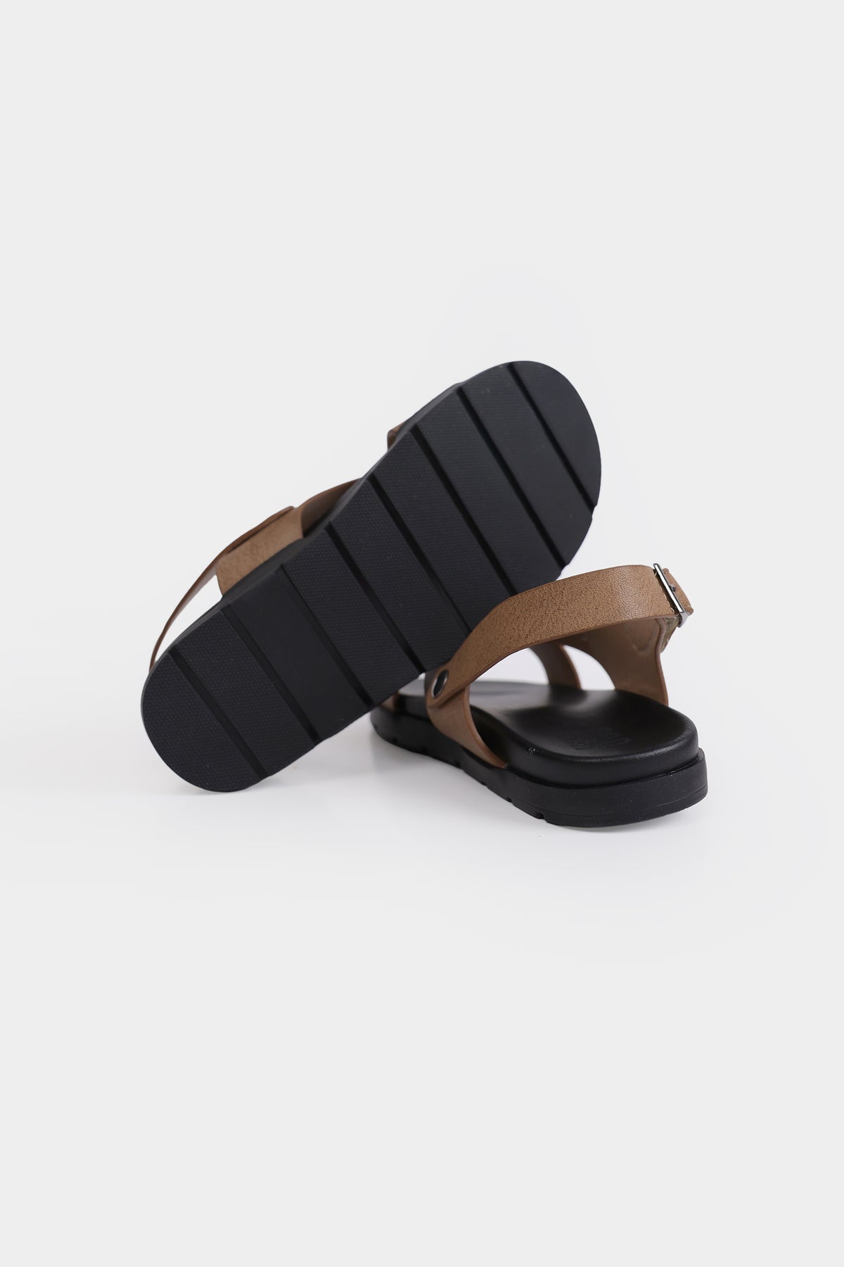 Crossover-Strapped Sandals - Cougar Clothing