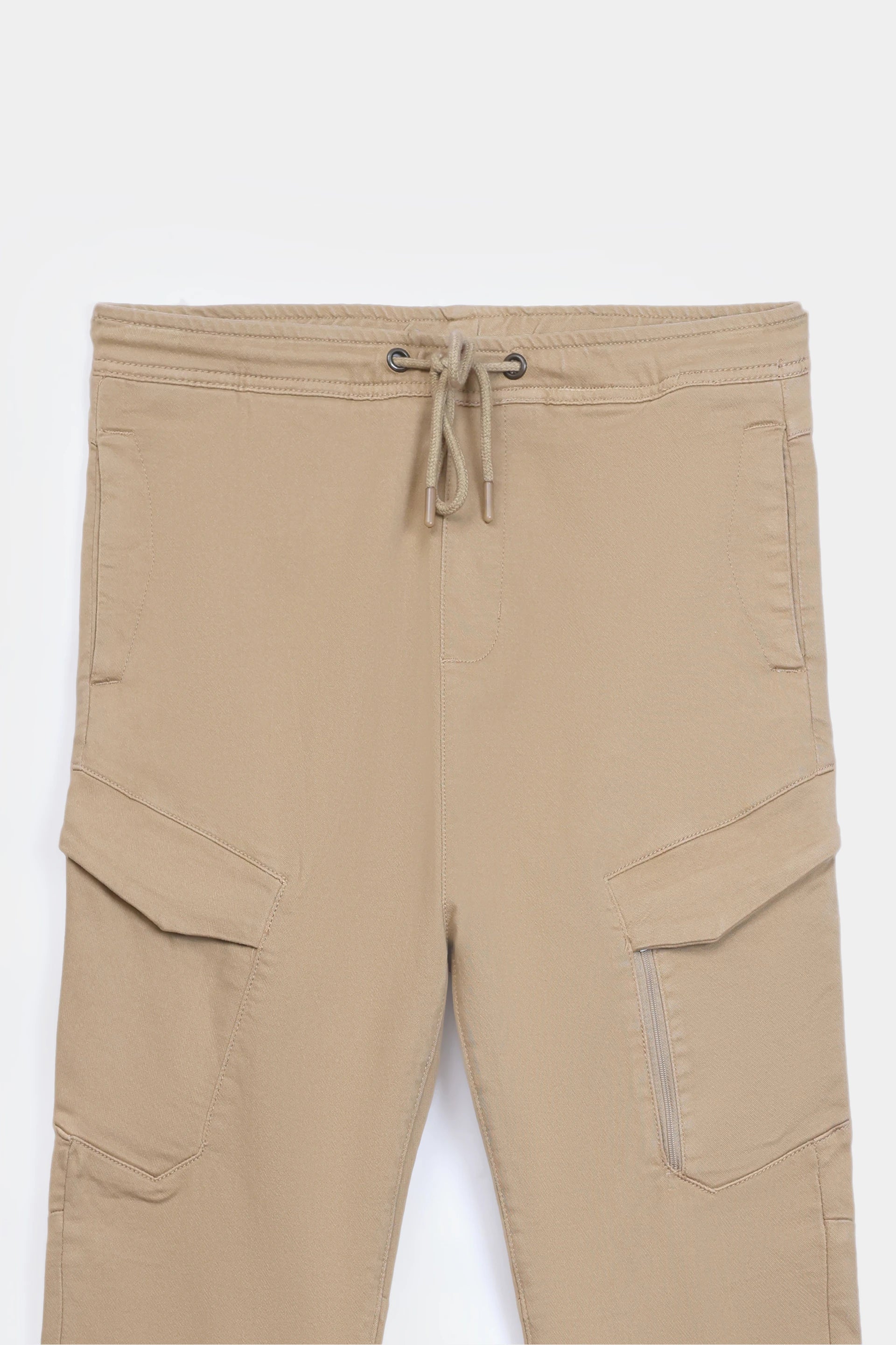 Knitted Dobby Cargo Trousers - Cougar Clothing