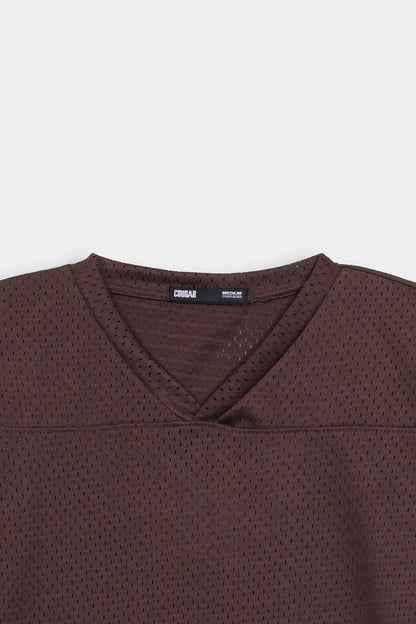 Jacquard Mesh T-Shirt - Cougar Clothing