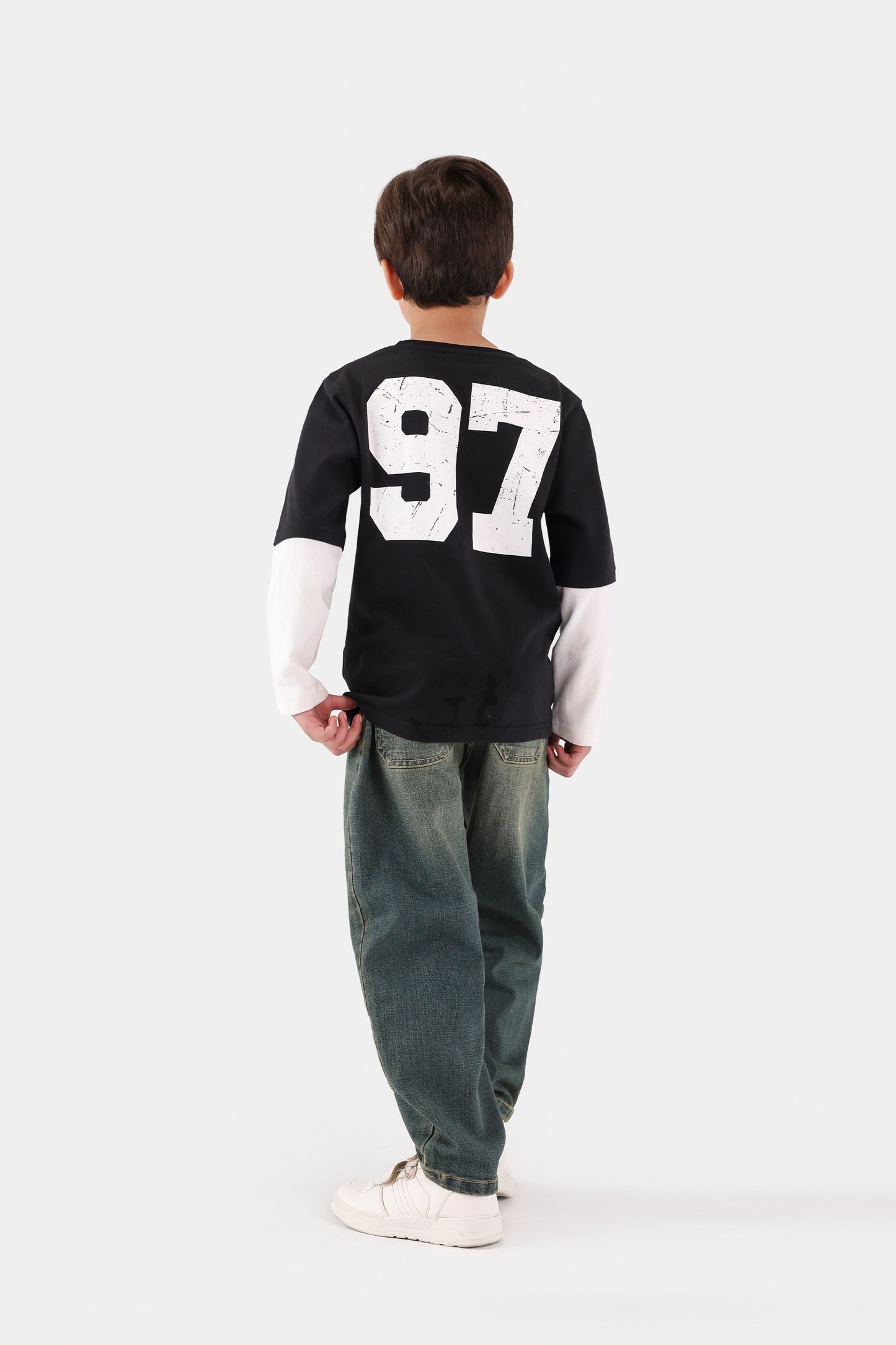 Contrast Sleeved T-Shirt - Cougar Clothing