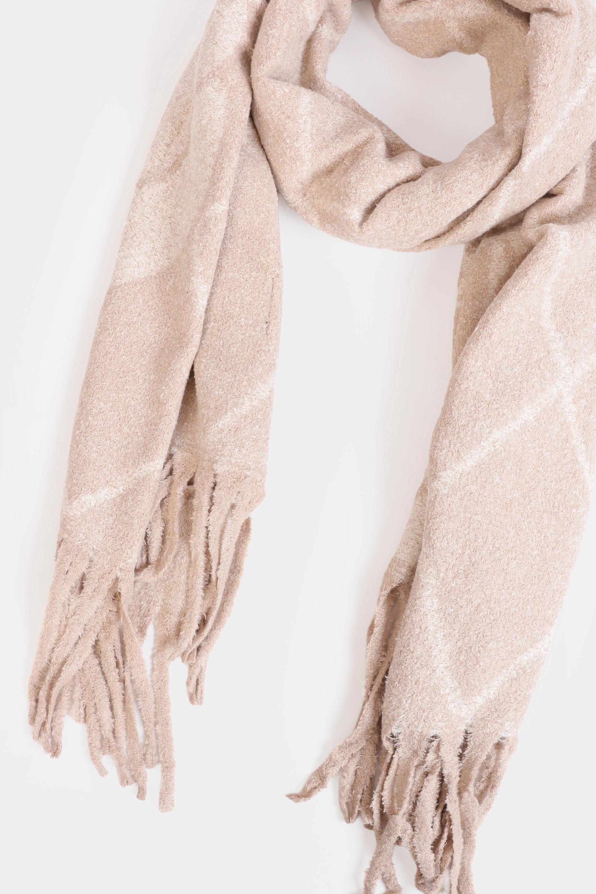 Argyle Knit Shawl - Cougar Clothing